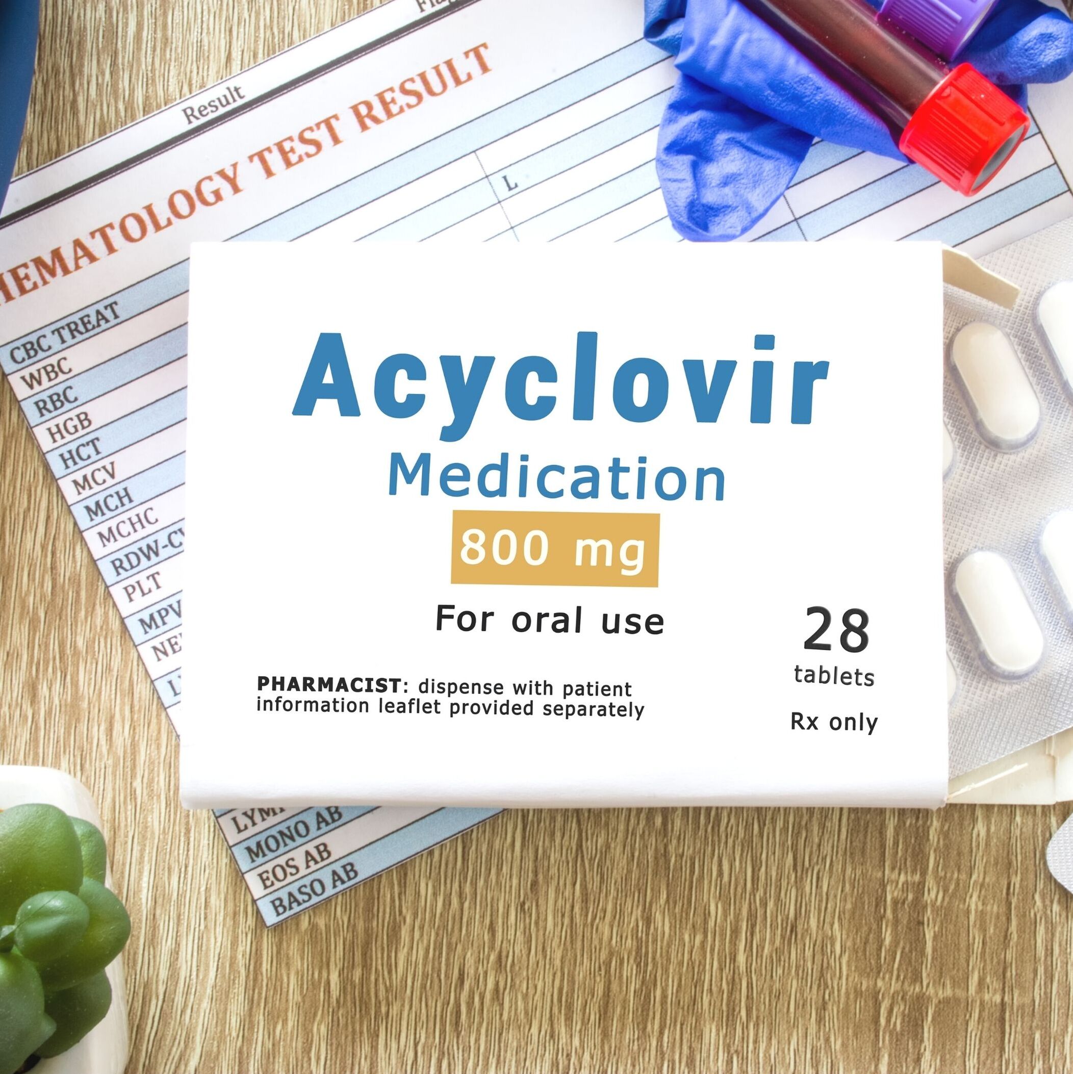 Informationen auf einer Medikamentenverpackung